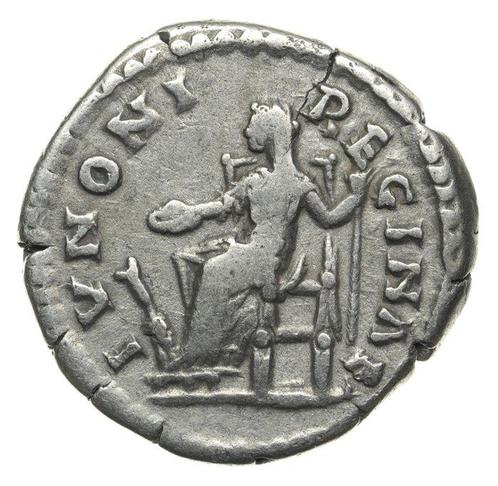 Empire romain. Faustina II (Augusta, AD 147-175). Denarius, Timbres & Monnaies, Monnaies | Europe | Monnaies non-euro