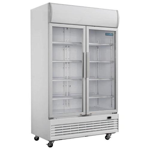 Koelkast | 950L | Wit | 0°C/+10°C | Geforceerd | 0.5kW |, Zakelijke goederen, Horeca | Keukenapparatuur, Nieuw in verpakking, Verzenden