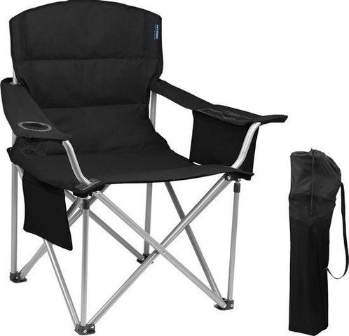Tweedekans | TRVLMORE Campingstoel - Opvouwbaar -, Tuin en Terras, Tuinsets en Loungesets, Ophalen of Verzenden
