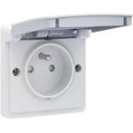 Niko, Hydro, stopcontact opbouw 16 A/250 Vac met penaarde, k, Doe-het-zelf en Bouw, Elektriciteit en Kabels, Verzenden, Nieuw