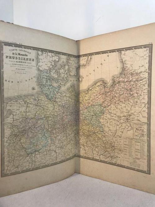Levasseur - Atlas Universel De Géographie Physique,, Antiek en Kunst, Antiek | Boeken en Manuscripten