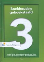 Boekhouden geboekstaafd 3 9789001846015 Teye Marra, Boeken, Verzenden, Zo goed als nieuw, Teye Marra