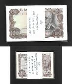 Spanje. - 50 x 1 , and   50 X 100 Pesetas 1948-1970, Postzegels en Munten