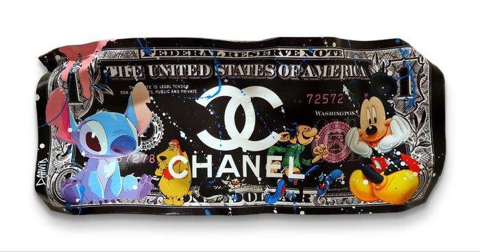 Daavid - Stitch dollar, Antiek en Kunst, Kunst | Schilderijen | Modern