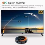 W2 TV Box Mediaspeler - Android 11 Kodi 4K - 4GB RAM - 32GB, Audio, Tv en Foto, Televisie-accessoires, Verzenden, Nieuw