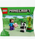 LEGO Minecraft 30672 - Steve en Babypanda - Polybag, Verzenden, Nieuw