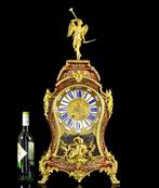Boulle klok - Samuel Marti Rococo Hout, geëtst brons en