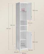 Badkamerkast met LED verlichting - hoogte 170 cm -, Huis en Inrichting, Verzenden, Nieuw