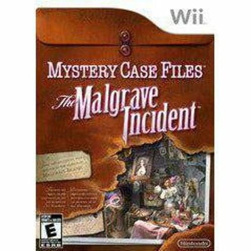 Mystery Case Files: The Malgrave Incident - Nintendo Wii, Consoles de jeu & Jeux vidéo, Jeux | Nintendo Wii, Envoi