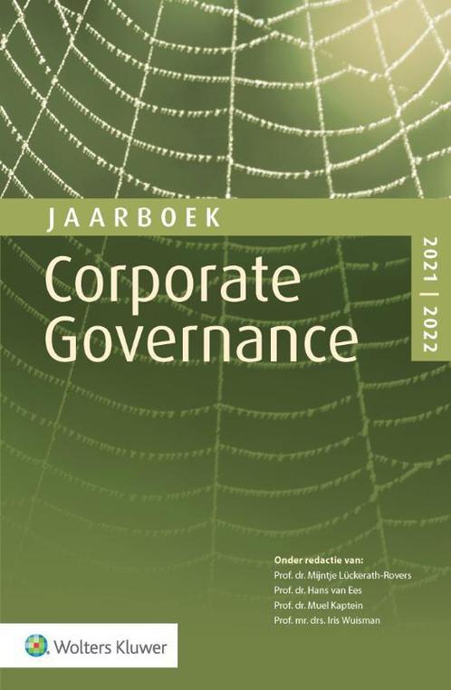 Jaarboek Corporate Governance 2021-2022 9789013165715, Livres, Science, Envoi