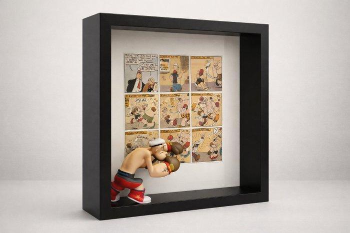 Studio Delu. (1976) - POPEYE - 3D Comic Art Scene -, Antiek en Kunst, Kunst | Designobjecten