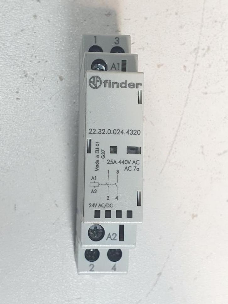 finder 22.32.0.024.4320 Contactor Sourced from working, Bricolage & Construction, Bricolage & Rénovation Autre, Envoi