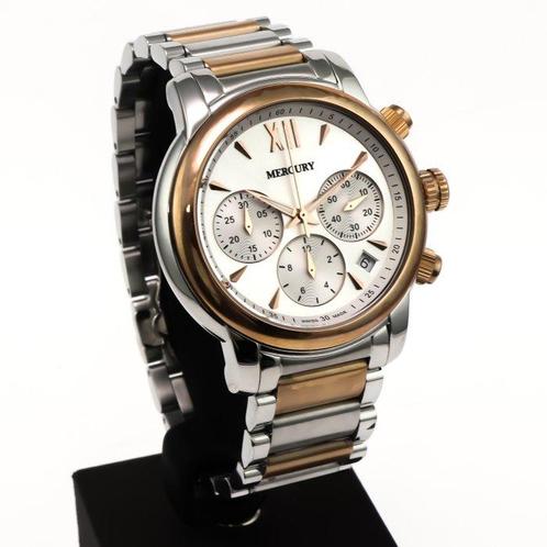MERCURY - Swiss Chronograph - ME415-SR-1 - Zonder, Handtassen en Accessoires, Horloges | Heren