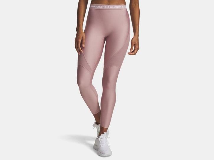 Under Armour Hg Rib Legging-Pnk - Maat LG, Kleding | Dames, Leggings, Maillots en Panty's, Legging, Roze, Maat 44/46 (L), Nieuw
