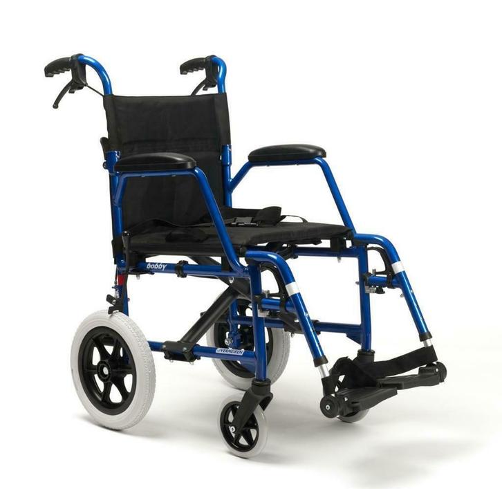 Opvouwbare Rolstoel Vermeiren Bobby 9,4 kg (Nieuw), Diversen, Rolstoelen, Duwrolstoel, Nieuw, Inklapbaar, Ophalen of Verzenden
