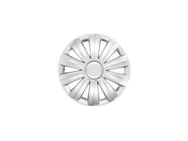 WIELDOPPENSET ZILVER 17 INCH UNIVERSEEL 4 STUKS, Auto-onderdelen, Banden en Velgen, Ophalen of Verzenden