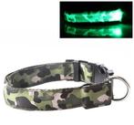 LED Halsband Camo GROEN, Nieuw, Verzenden