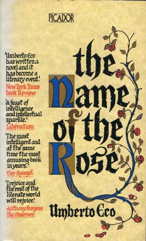 The Name of the Rose 9780330284783, Boeken, Overige Boeken, Gelezen, Verzenden