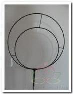 Metalen frame Ellips 30 cm zonder voet, Nieuw