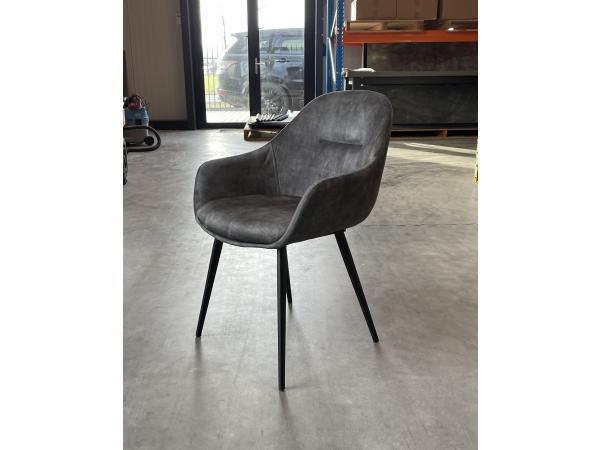 Veiling - Armstoel Kenneth (set van 6) Velvet - Velours - Gr, Huis en Inrichting, Stoelen