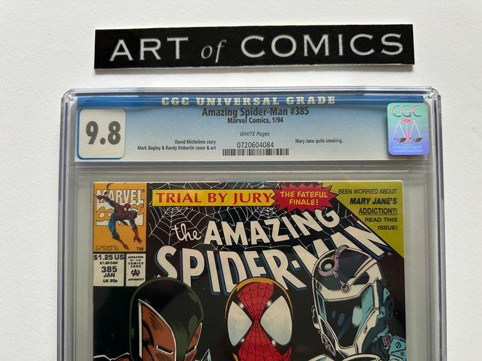 The Amazing Spider-Man #385 - CGC 9.8 - Mary Jane Quits, Boeken, Strips | Comics