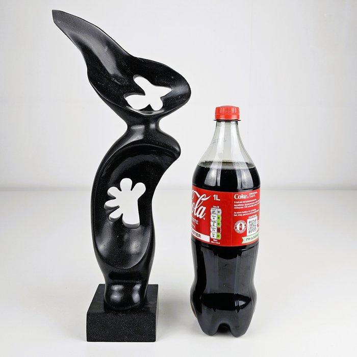 sculptuur, Moderne Abstracte Bloemsculptuur - 39 cm - Steen, Antiquités & Art, Art | Objets design