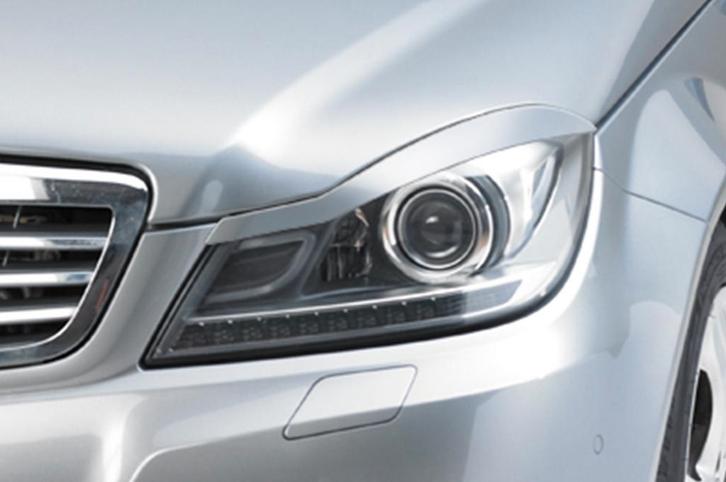 Koplampspoilers voor Mercedes Benz C-Klasse W204 C204 S204 S, Auto-onderdelen, Carrosserie, Nieuw, Verzenden
