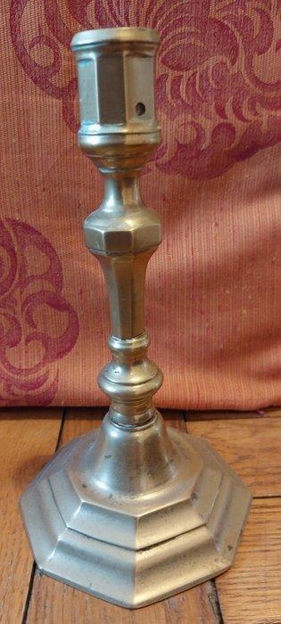 Taperstick (kleine blaker met een dunne pijp) (2) - Messing, Antiek en Kunst, Curiosa en Brocante