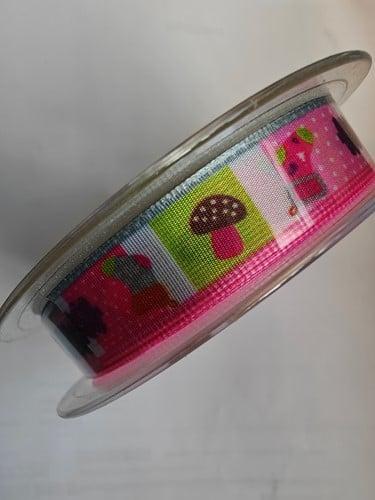 Lint Patchwork Christmas 16 mm x 20 m bedrukt, Hobby en Vrije tijd, Knutselen, Nieuw