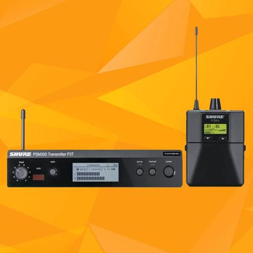 Shure PSM 300 P3TRA in-ear set H20 (518-542 MHz), Muziek en Instrumenten, Microfoons, Zangmicrofoon, Nieuw, Draadloos, Verzenden