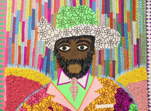 Fanklin Mbungu (197 - African Van Gogh, Antiek en Kunst, Kunst | Schilderijen | Modern