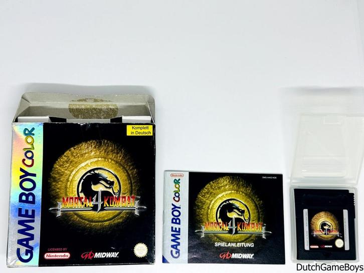 Gameboy Color - Mortal Kombat 4 - NOE, Games en Spelcomputers, Games | Nintendo Game Boy, Gebruikt, Verzenden