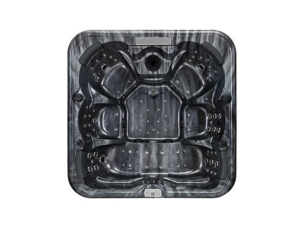 Veiling - 6-Persoons Outdoor Spa / Jacuzzi 208x208cm, Tuin en Terras, Bubbelbaden en Hottubs, Nieuw