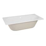 BWS Inbouw Duo Ligbad Pluto Acryl 180x80x50 cm Wit, Doe-het-zelf en Bouw, Sanitair, Ophalen of Verzenden, Nieuw, Bad