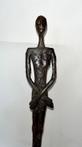 Abdoulaye Derme - Afrikaans bronzen beeld - 57 cm - Brons