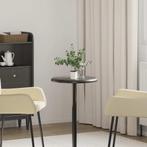 vidaXL Tafelblad Ø40x2,5 cm marmer zwart, Verzenden, Nieuw