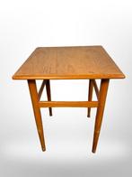 Table - Table dappoint vintage en teck ou bois au style