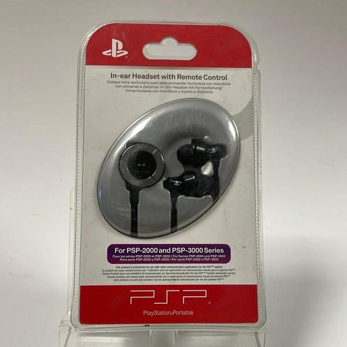 Playstation Portable In-Ear Headset with Remote Control, Consoles de jeu & Jeux vidéo, Consoles de jeu | Sony Portables | Accessoires