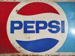 PEPSI años 70 - Reclamebord - Metaal, Antiek en Kunst
