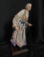 Beeldje - Pastore Napoletano - 35cm - Hout, Aardewerk