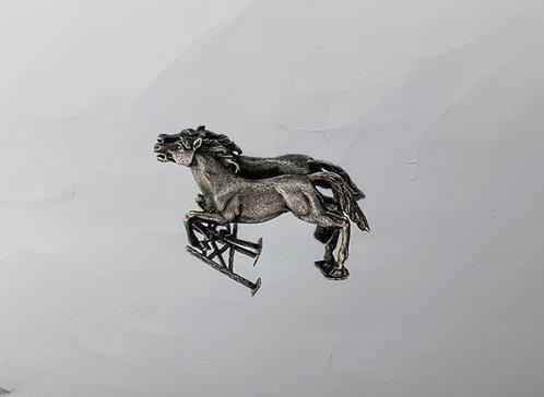 Jumping Stallion - Miniatuur figuur - .800 zilver, Antiek en Kunst, Antiek | Zilver en Goud