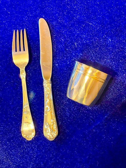 Reed & Barton - Bestekset (3) - .925 zilver - Cup + Beatrix, Antiek en Kunst, Antiek | Zilver en Goud