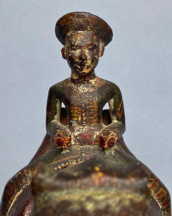 Raro Sepoy, een koloniale soldaat op een versierd stier, te, Antiek en Kunst, Kunst | Niet-Westerse kunst