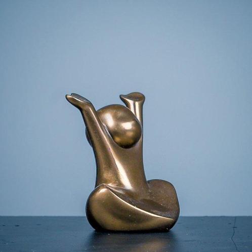 Figure - Twee beelden: Amabile en Dolce - Résine/Polyester, Antiek en Kunst, Kunst | Designobjecten