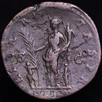 Empire romain. Hadrien (117-138 apr. J.-C.). Sestertius, Postzegels en Munten