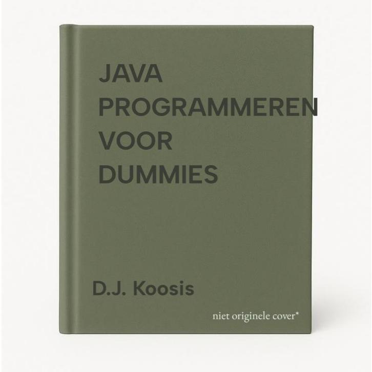 JAVA PROGRAMMEREN VOOR DUMMIES 9789067897549 D.J. Koosis, Livres, Informatique & Ordinateur, Envoi
