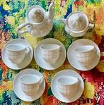 Bavaria, Mitterteich, lichte fine china - Service à thé (12), Antiek en Kunst