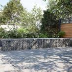 vidaXL Schanskorf 500x100x50 cm gegalvaniseerd ijzer, Tuin en Terras, Bloempotten, Verzenden, Nieuw