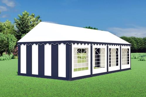 Partytent 4x8 PVC - Classic | Antraciet/wit, Jardin & Terrasse, Tonnelles, Envoi