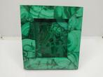 Malachite naturelle - Cadre photo- 169 g, Verzamelen, Mineralen en Fossielen